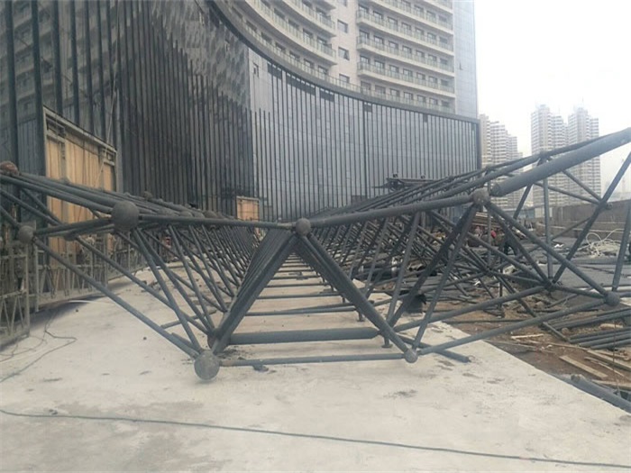 三亚万豪酒店雨棚网架